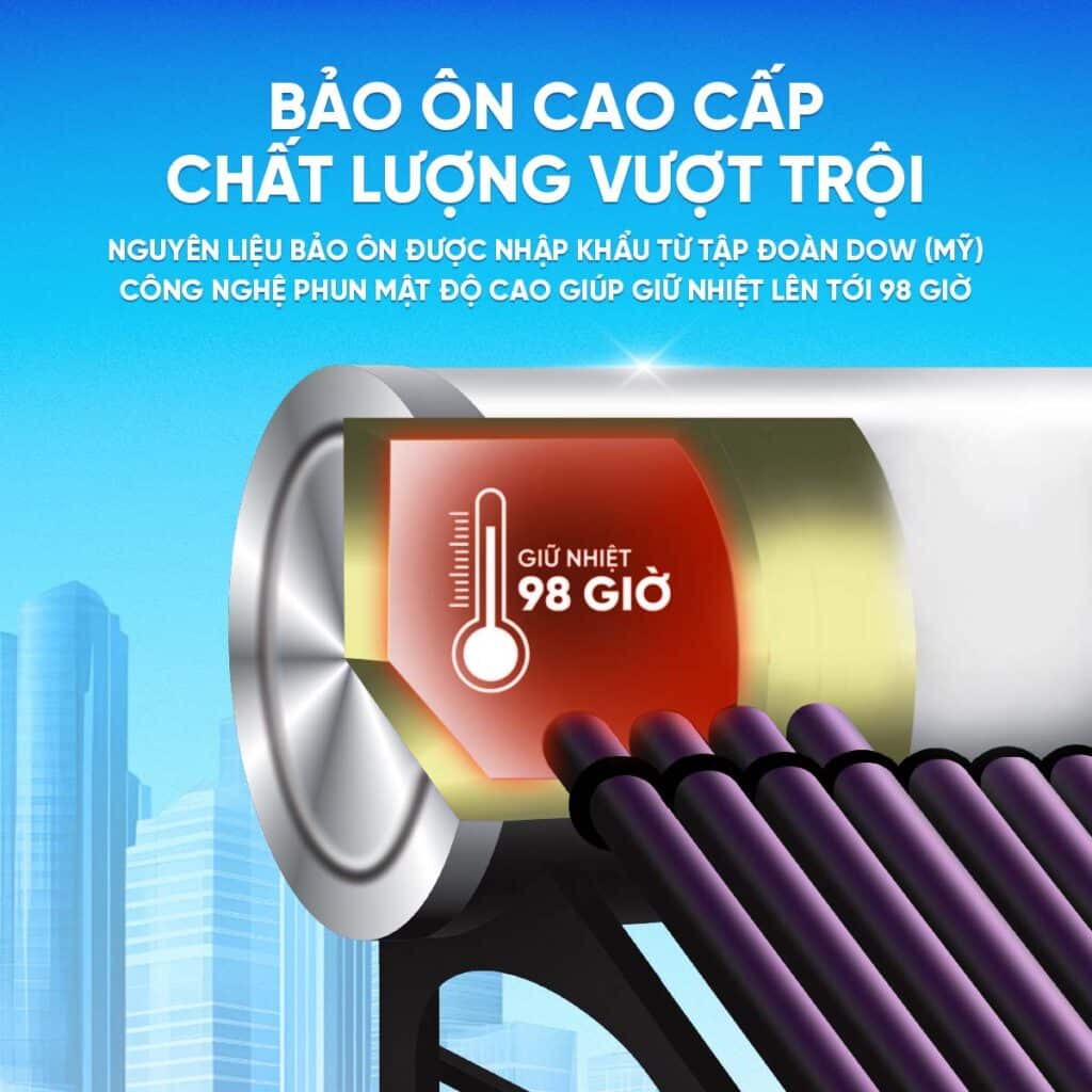 Máy nước nóng năng lượng mặt trời TA-GO (Tân Á) 5