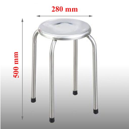 Ghế inox Hwata GD02 - Ảnh 1