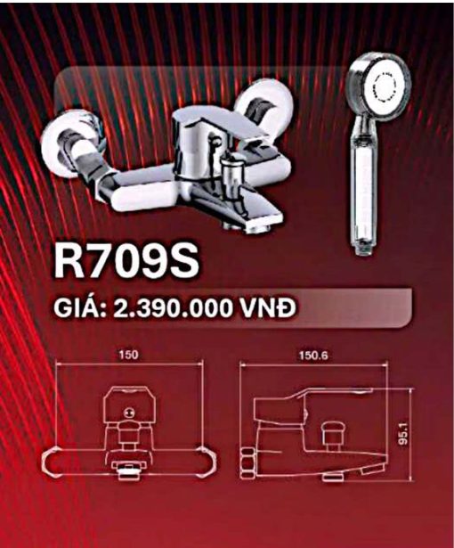Sen vòi nóng lạnh Rossi R709S - Ảnh 1