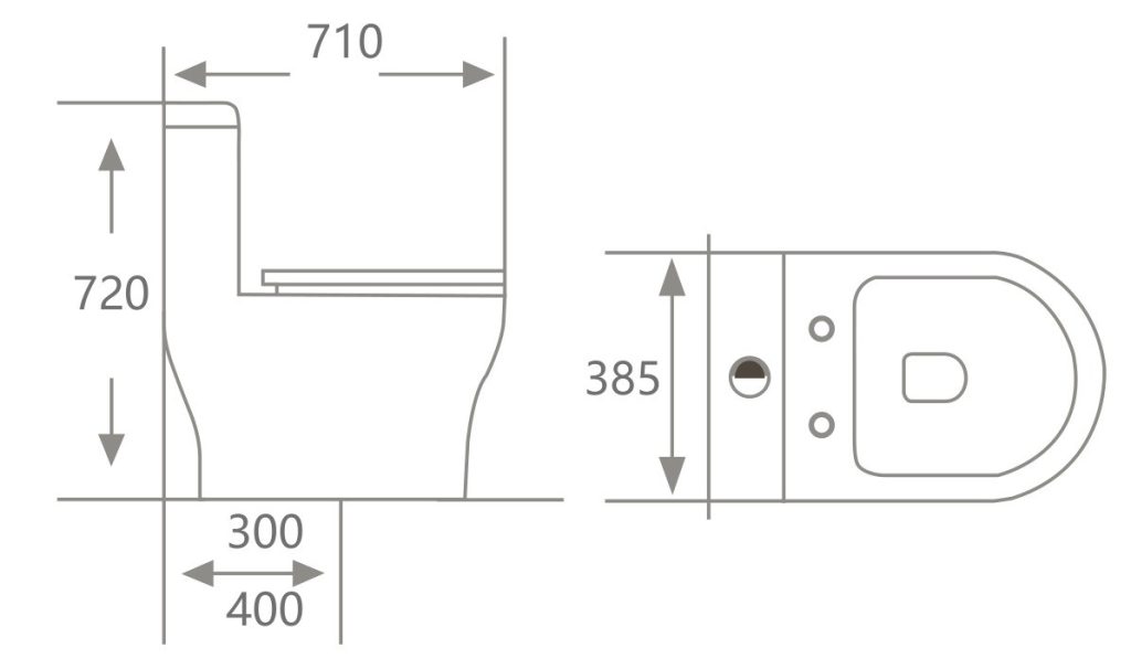 Bồn cầu Hwata HT-189 1