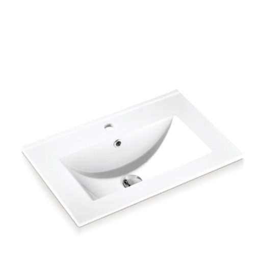 10537 Lavabo sứ Hwata HT-D80 - Ảnh 1