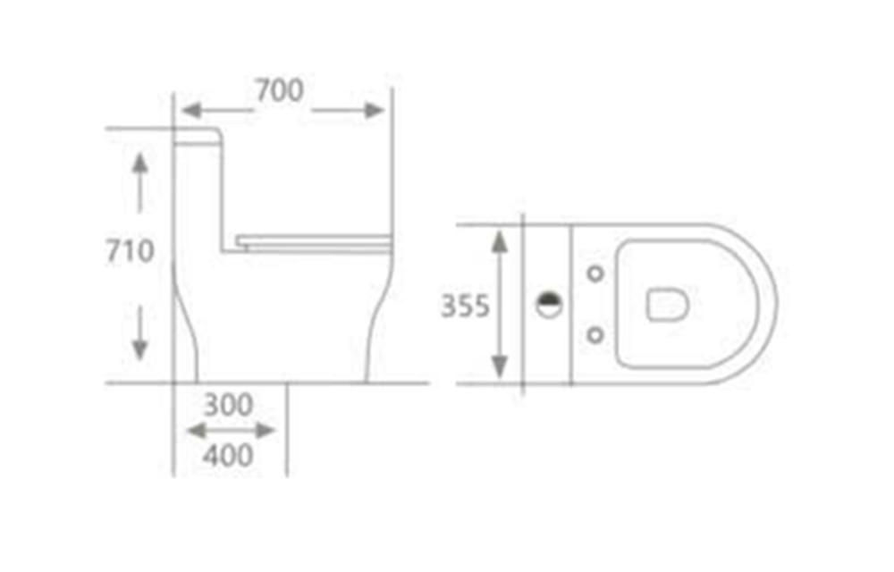 Bồn cầu Hwata HT-137 2 Bồn cầu Hwata HT-137 1