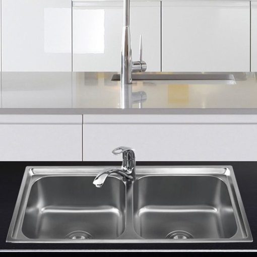 Chậu rửa chén inox Sơn Hà S.82.D.1.3 - Ảnh 2