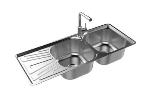 Chậu rửa chén inox Sơn Hà S100S - Ảnh 2