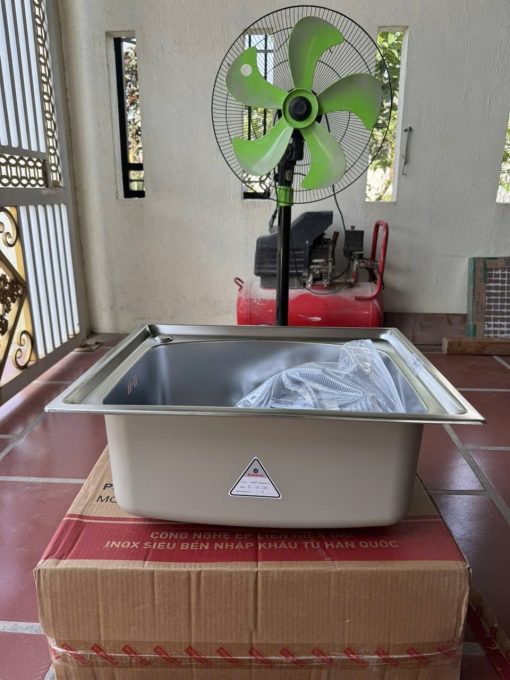 Chậu rửa chén inox Sơn Hà S.50.D.1.3 - Ảnh 2