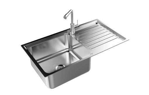 Chậu rửa chén inox Sơn Hà S.78.D.2.3 - Ảnh 1