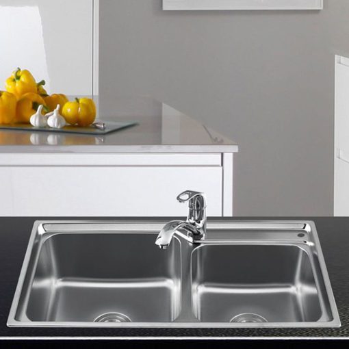 Chậu rửa chén inox Sơn Hà S.80.D.2.3 - Ảnh 1