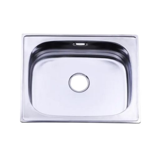 Chậu rửa inox Hwata đơn trung A2 - Ảnh 1