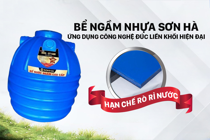 Bể Nước Ngầm Kháng Khuẩn Sơn Hà 5